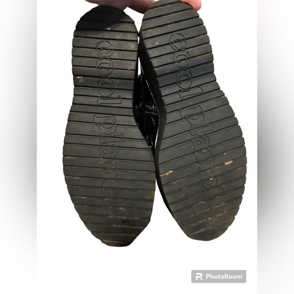 Steve Madden Cool Planet black patent leather Kreed platform Boots size 6 - Picture 8 of 8